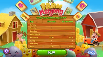 Daily Farm Mahjong - Screenshot